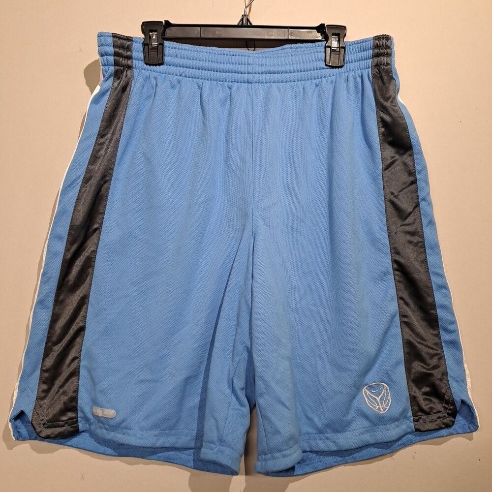 Nike Mesh Lined Basketball Shorts Carolina Blue Mens Large Y2K VTG